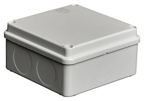 ip55 thermoplastic 7 entry junction box enclosure 75x75x37mm|Junction Box Enclosure 7 Entry / 75x75x37mm .